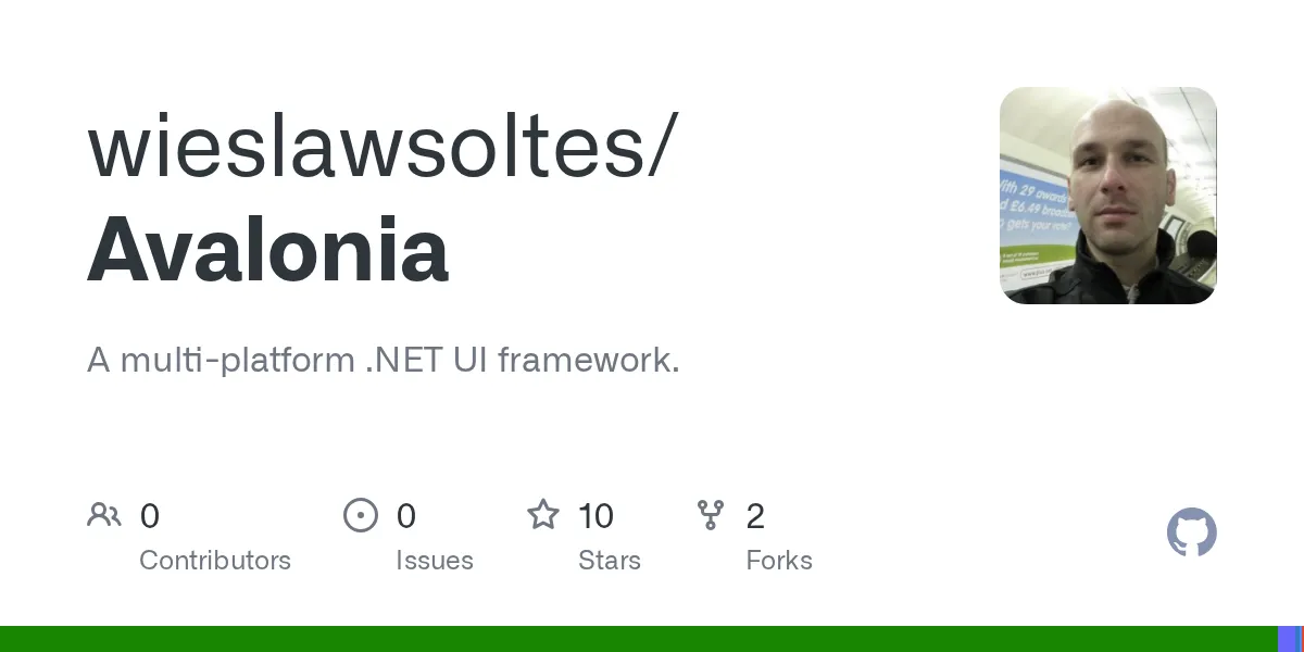 Avalonia ProGPU GitHub repository preview