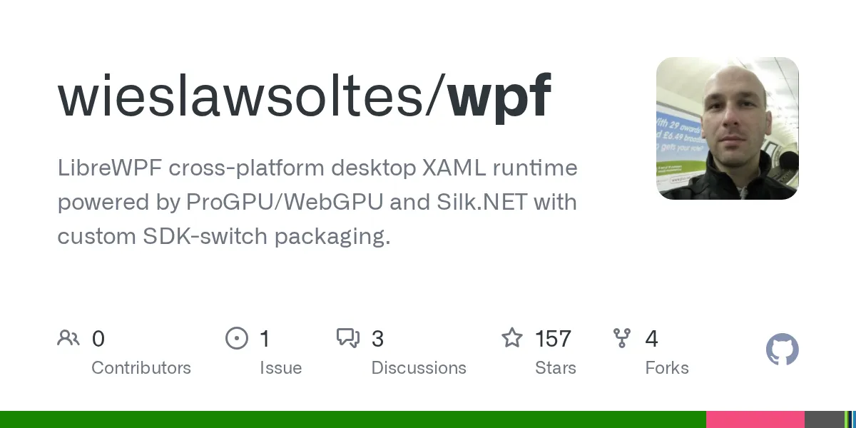 LibreWPF GitHub repository preview